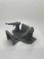 Vintage Star Wars Kenner Rebel Transport Cannons Mount & Base Repro Part 1982 - Collectors World Toys