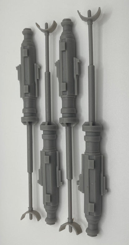 Vintage Star Wars Kenner X Wing Cannons Reproduction Replacement Part 1978 1995