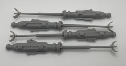 Vintage Star Wars Kenner X Wing Cannons Reproduction Replacement Part 1978 1995