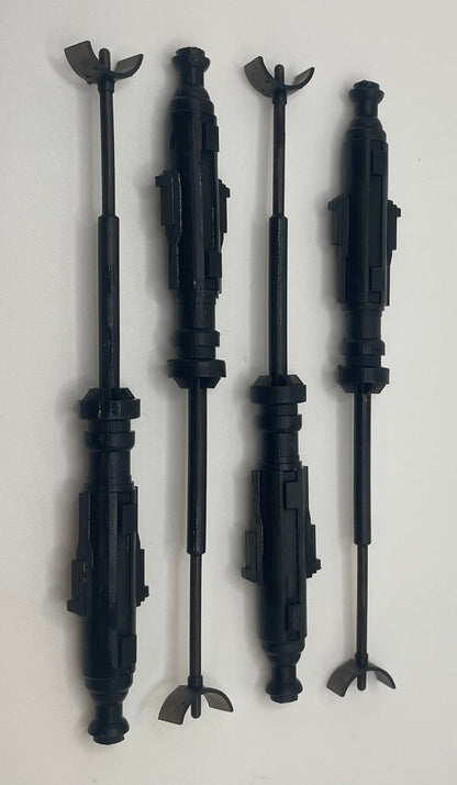 Vintage Star Wars Kenner X Wing Cannons Reproduction Replacement Part 1978 1995