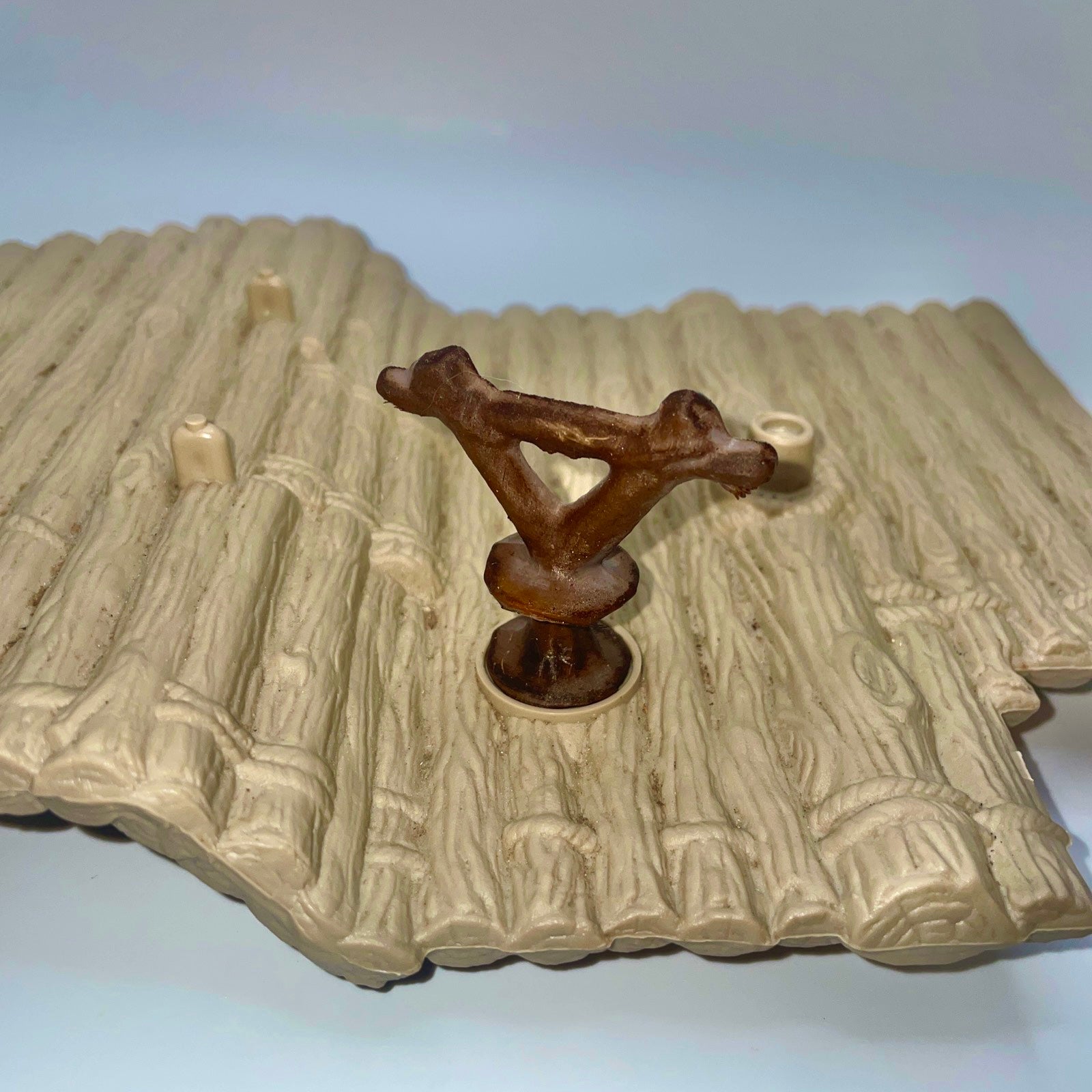 Vintage Star Wars POTF Ewok Battle Wagon Cage Hook Repro Replacement Part Kenner Toys from Ewok Cartoon Main image