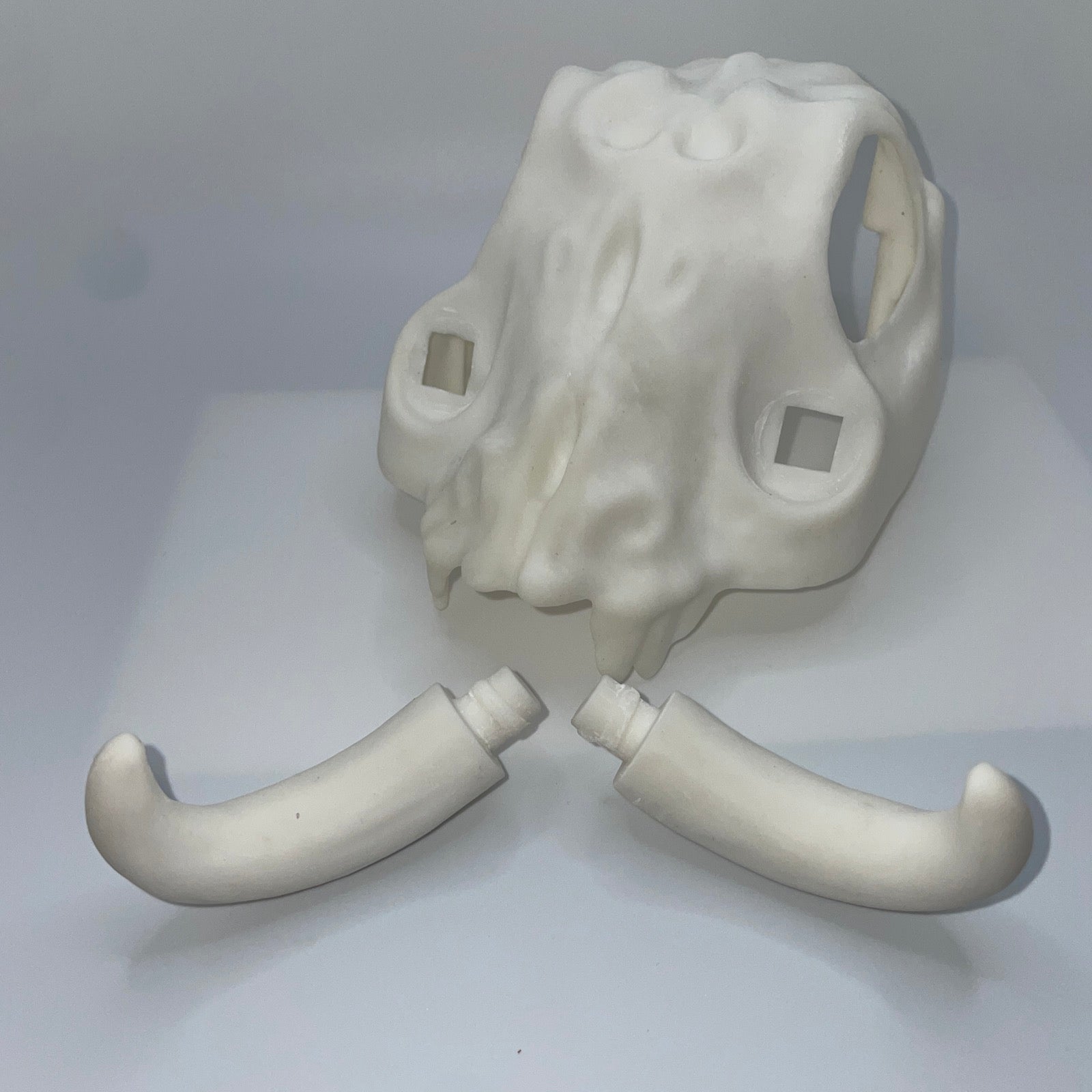 Vintage Star Wars POTF Ewok Battle Wagon Skull Repro Replacement Part Kenner Toys from Ewok Cartoon