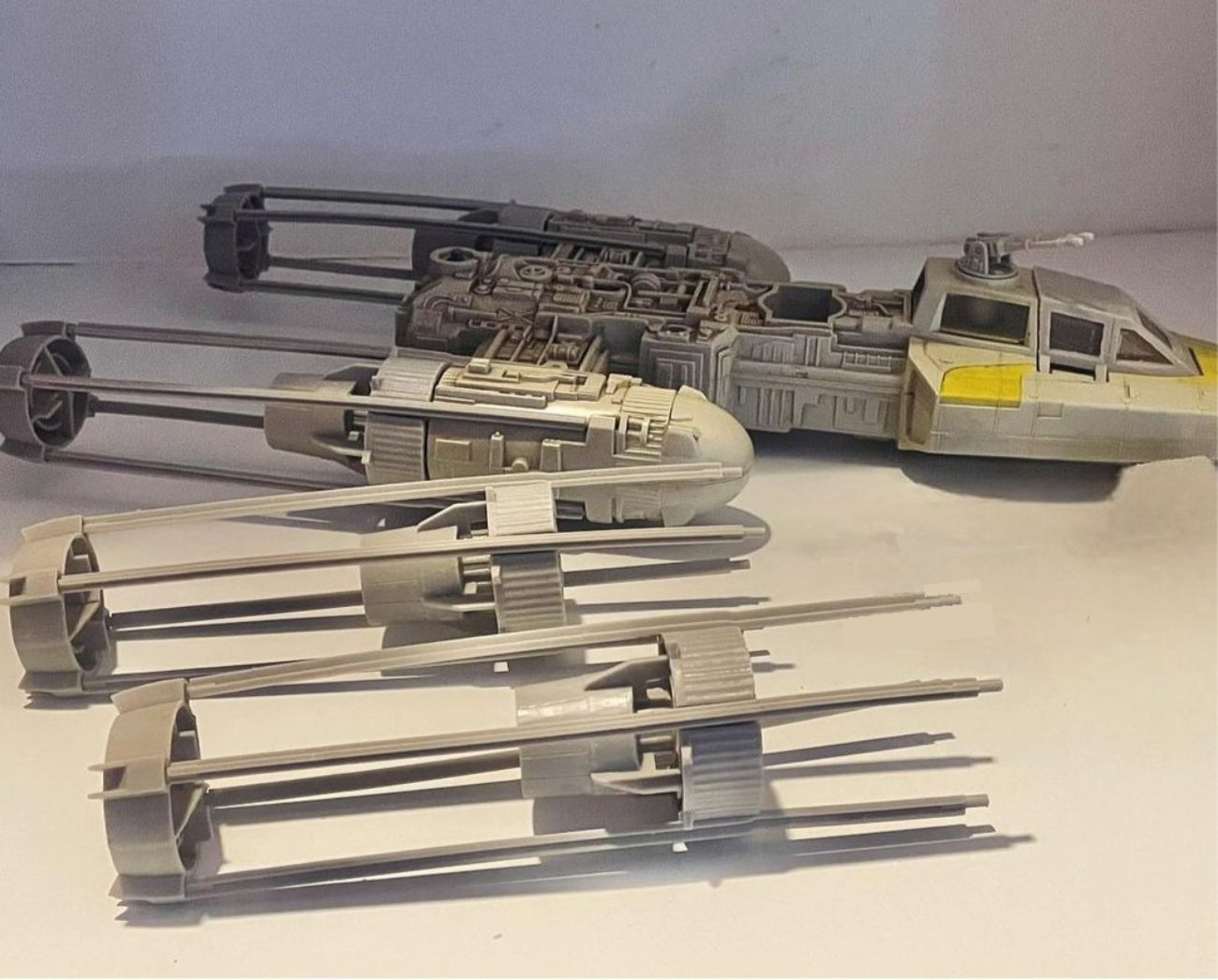 VINTAGE STAR WARS Y Wing Engine Set Complete Replacement Part REPRO 1983 Kenner Toys - Collectors World Toys