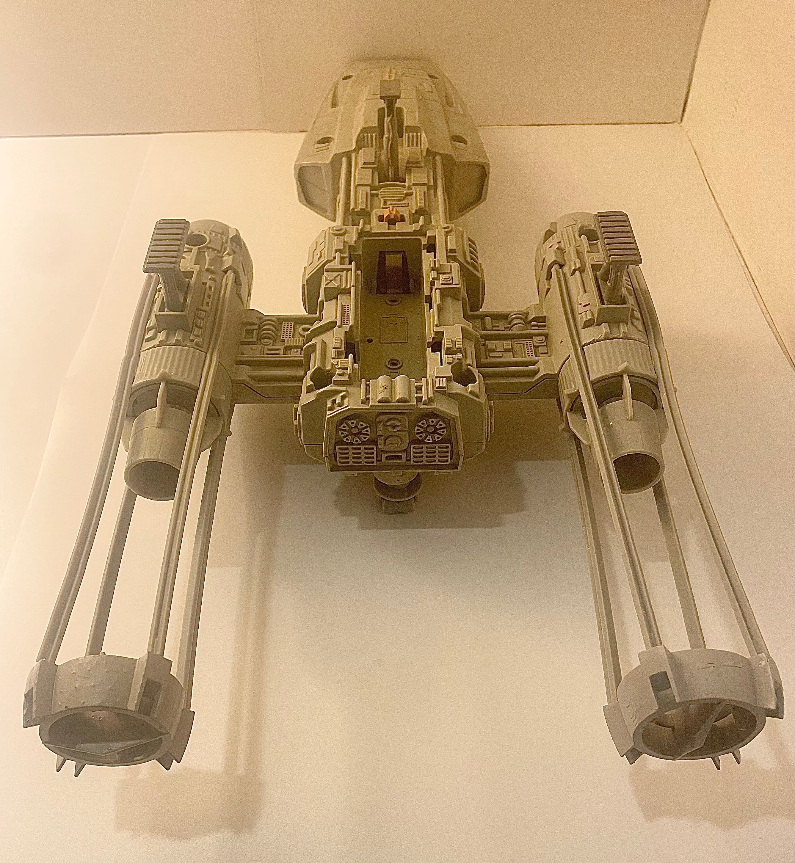 VINTAGE STAR WARS Y Wing Engine Set Complete Replacement Part REPRO 1983 Kenner Toys