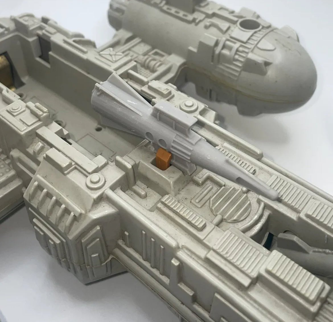 Vintage Star Wars Y WING Fighter Bomb 1983 Repro Part Kenner Toys Main image