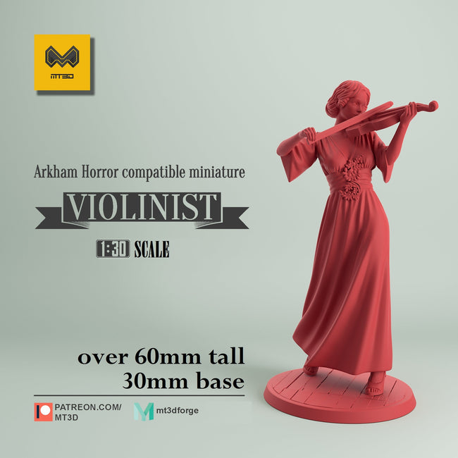 Arkham Compatible Investigator: The Violinist (Patrice Hathaway) - Collectors World Toys Hover Image