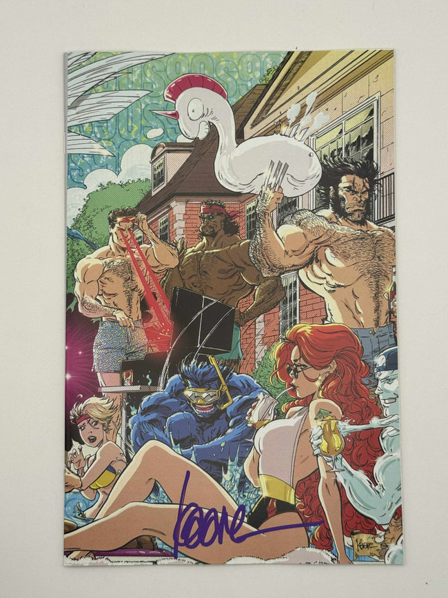 [Signed by Kaare Andrews] NYX #1 Unknown Comics Kaare Andrews Exclusive Virgin Var [IN STOCK] - Collectors World Toys Hover Image