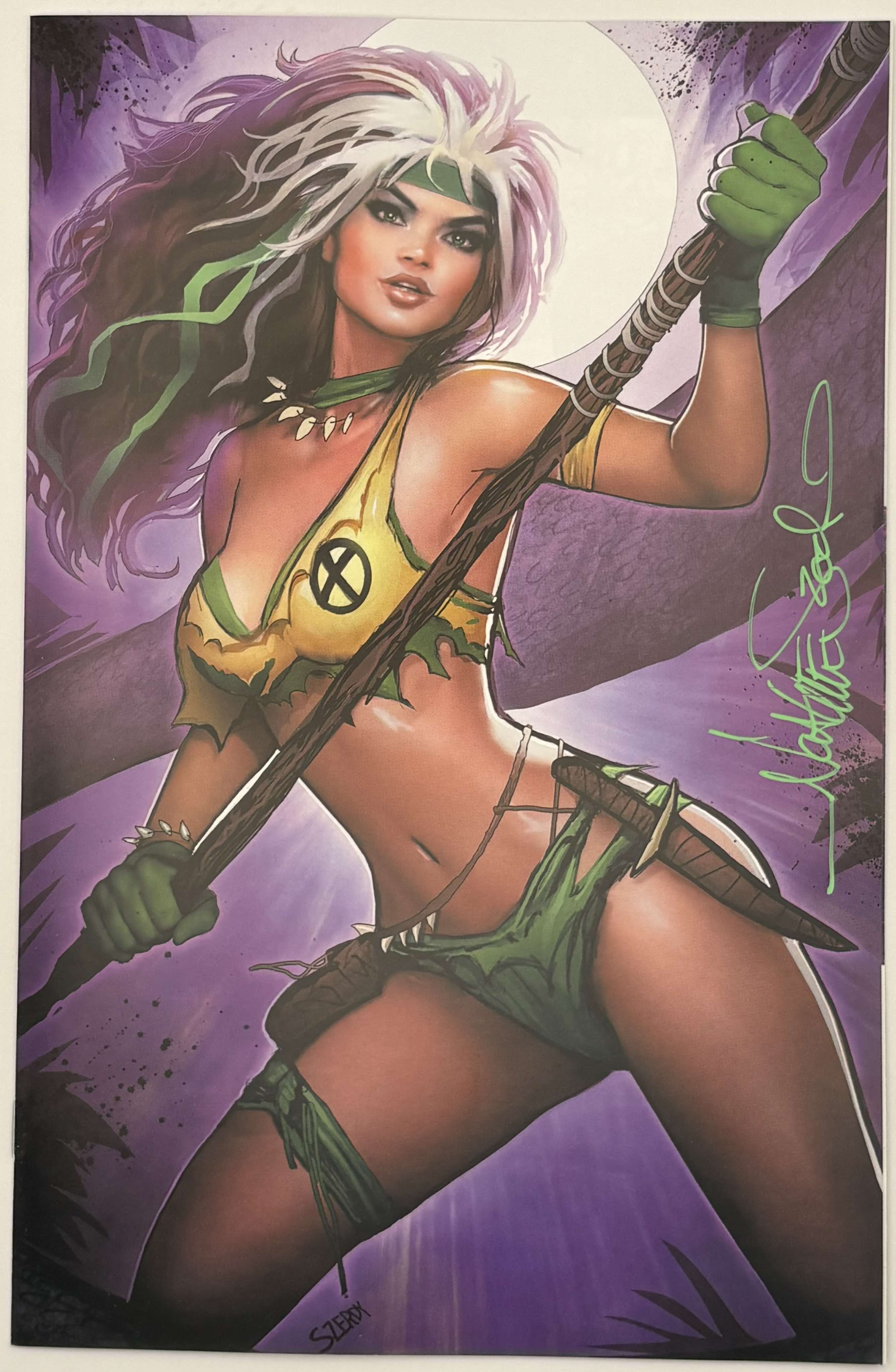[Signed by Nathan Szerdy] Rogue: The Savage Land #1 Unknown Comics Nathan Szerdy Exclusive Virgin Var (06/2025) - Collectors World Toys