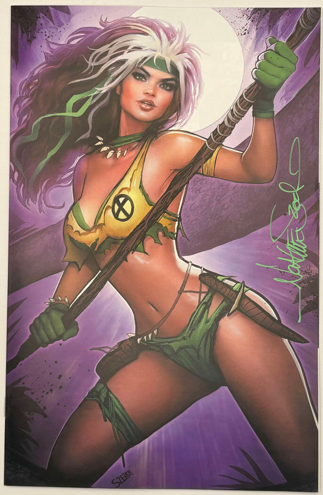 [Signed by Nathan Szerdy] Rogue: The Savage Land #1 Unknown Comics Nathan Szerdy Exclusive Virgin Var (06/2025) - Collectors World Toys Hover Image