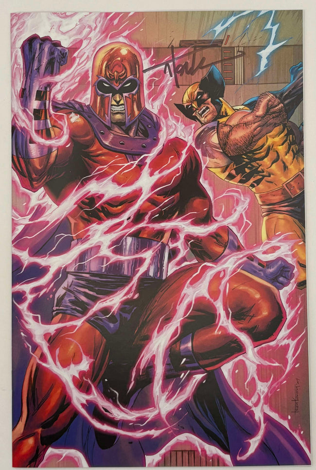 [Signed by Tyler Kirkham] WOLVERINE #2  Unknown Tyler Kirkham Connecting Cover Excl Virgin Var - Collectors World Toys Hover Image