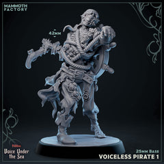 Voiceless Pirate 1 (Undead Pirate)