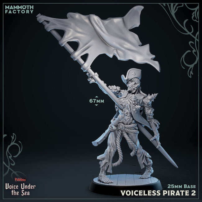 Voiceless Pirate 2 (Undead Pirate) - Hover Image