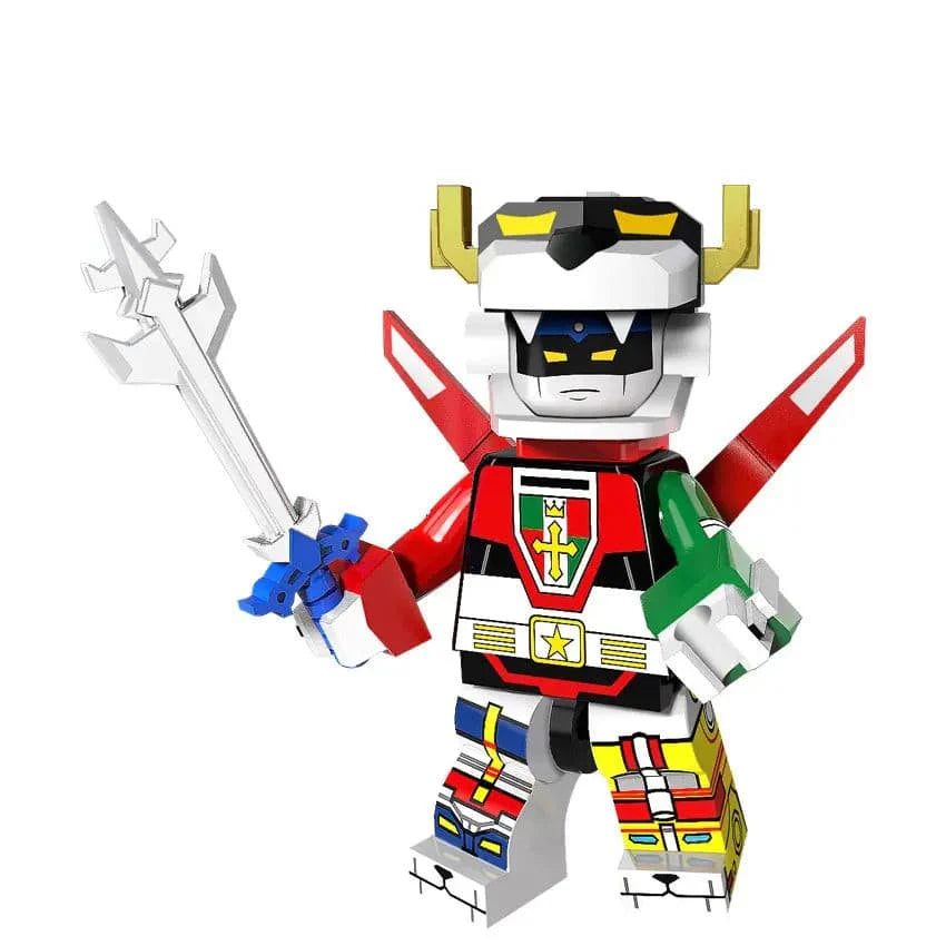 Lion Mech Defender Custom Minifig - Collectors World Toys