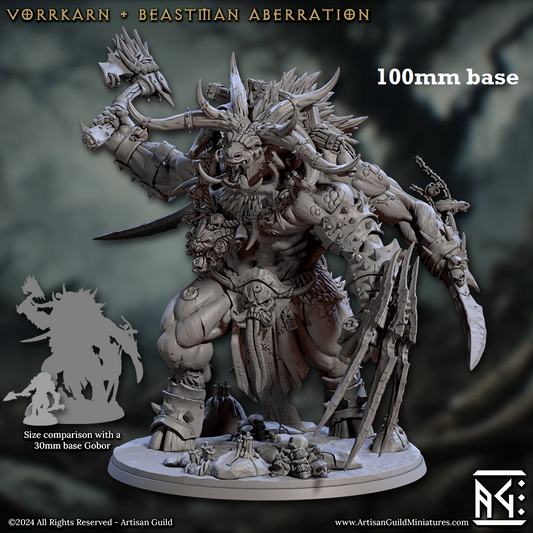 Vorrkarn, Beastman Aberration (Epic Minotaur Boss)