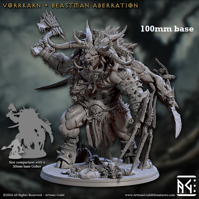 Vorrkarn, Beastman Aberration (Epic Minotaur Boss) - Hover Image