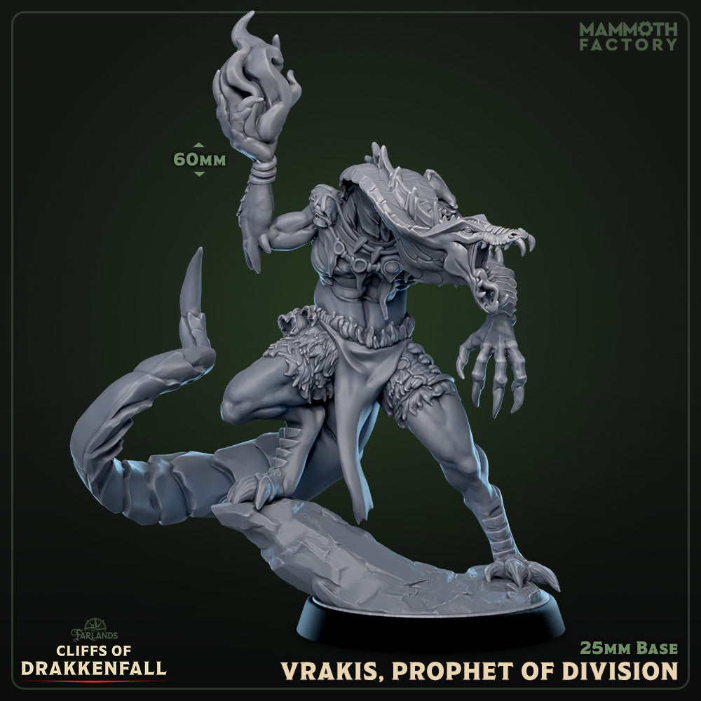Vrakis, Prophet of Division (Male Dragonborn Mage) Main image
