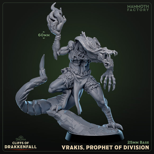 Vrakis, Prophet of Division (Male Dragonborn Mage) - Collectors World Toys Hover Image