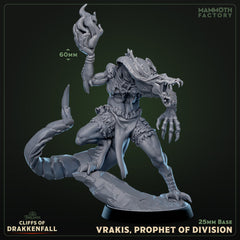 Vrakis, Prophet of Division (Male Dragonborn Mage)