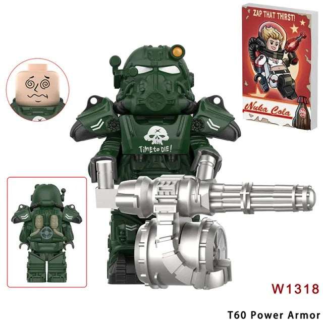 T60 Power Armor Green - Collectors World Toys