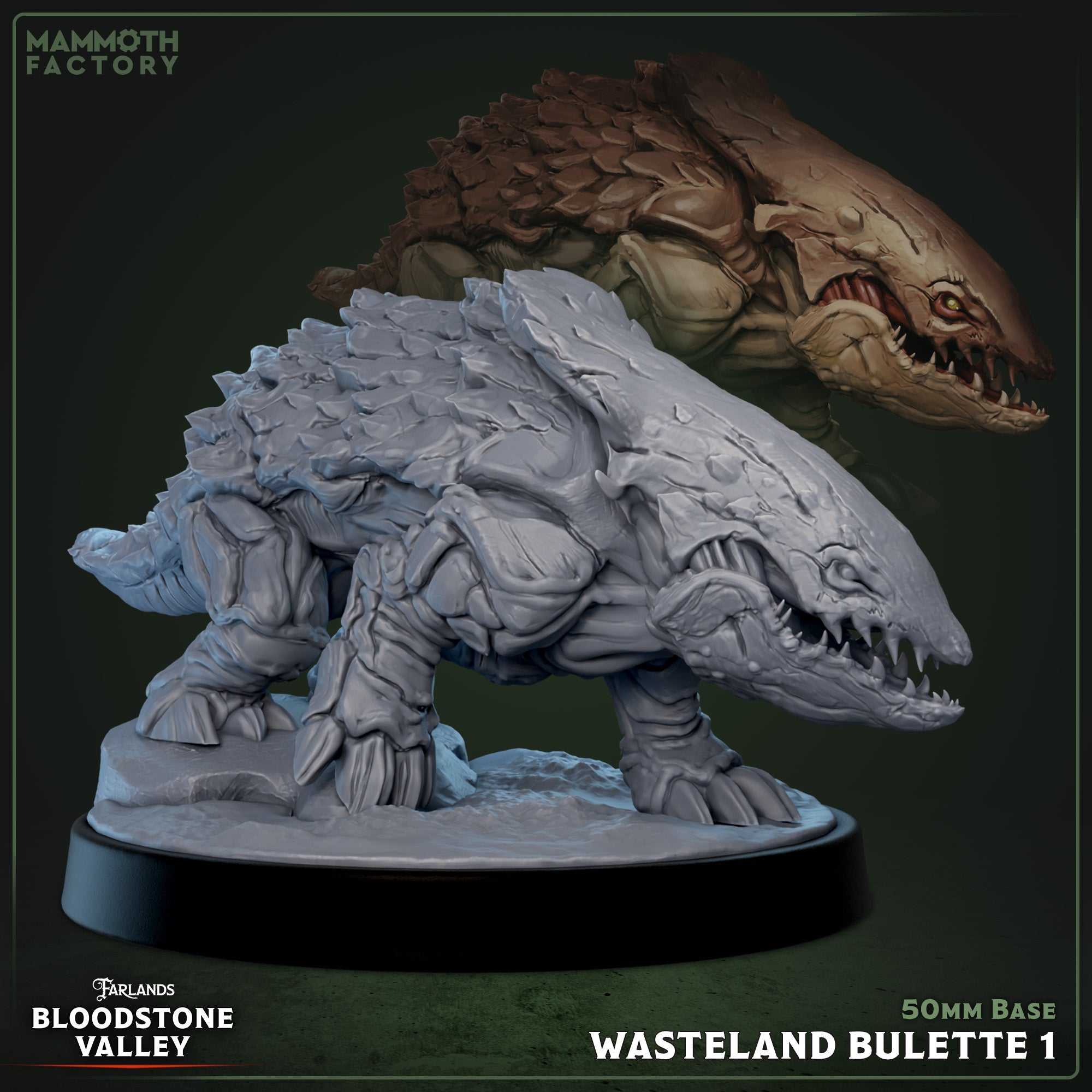 Wasteland Bulette: Sculpt 1 Main image