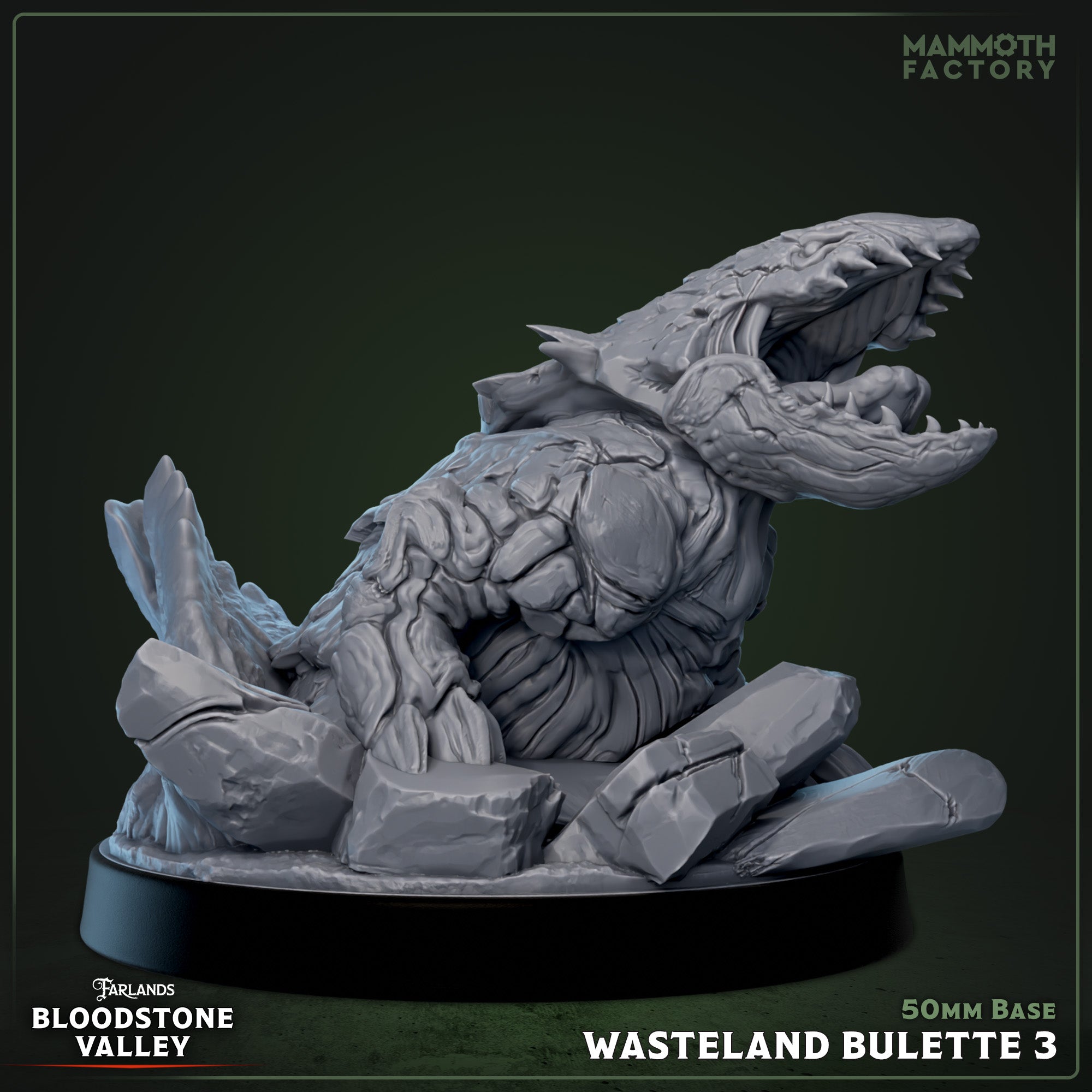 Wasteland Bulette: Sculpt 3 Main image