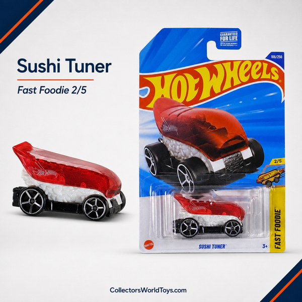 Hot Wheels Sushi Tuner | Fast Foodie Series 2/5 - 106/250