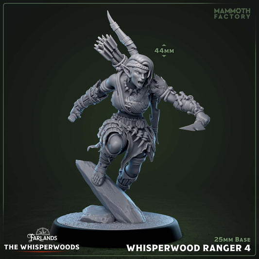 Whisperwood Ranger: Sculpt 4 (Female Wood Elf Archer)