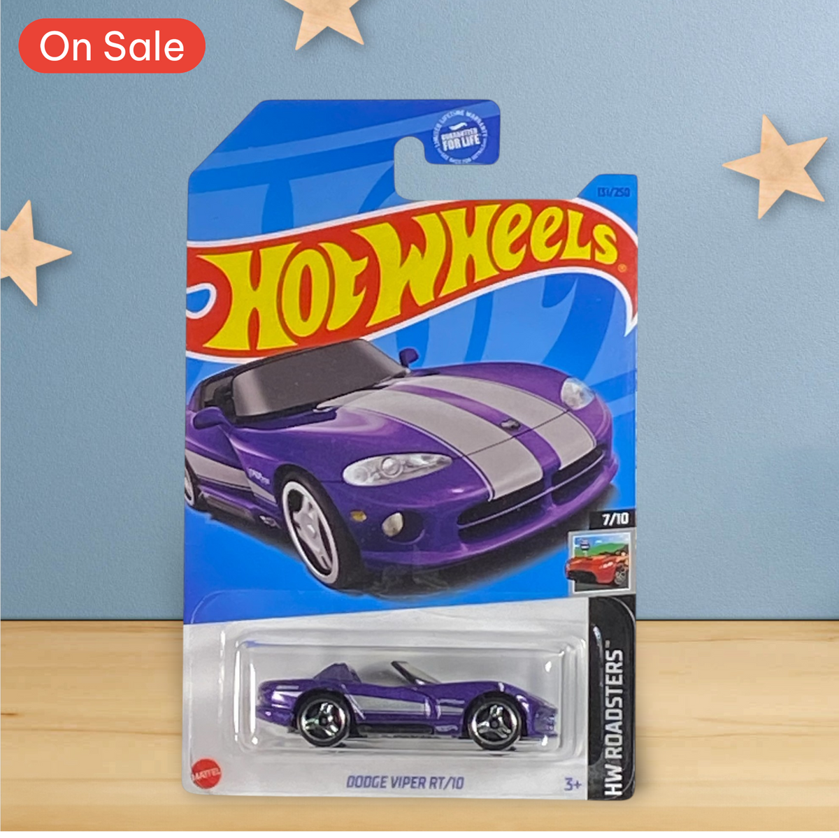Hot Wheels Dodge Viper RT/10 - Roadsters Series 7/10