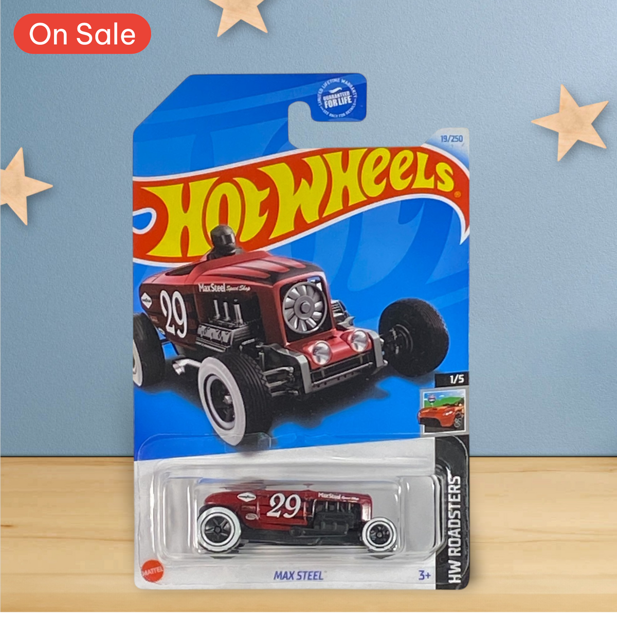 Hot Wheels Max Steel - Roadsters Series 1/5