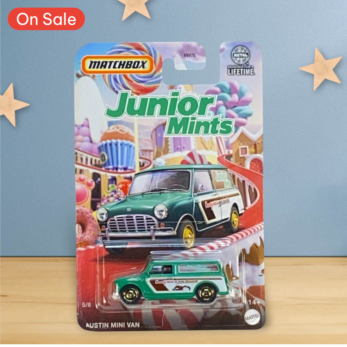 Matchbox Austin Mini Van - Sweet Rides Series 5/6 Junior Mints