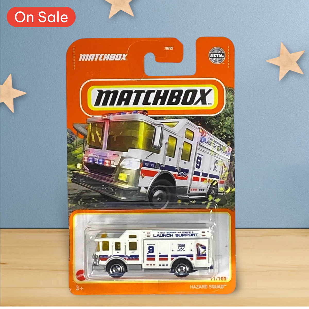 Matchbox Hazard Squad - Sky Buster Air Force - Launch Support
