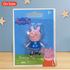 George Pig Mini Figure / Cake Topper - Peppa Pig Collectibles
