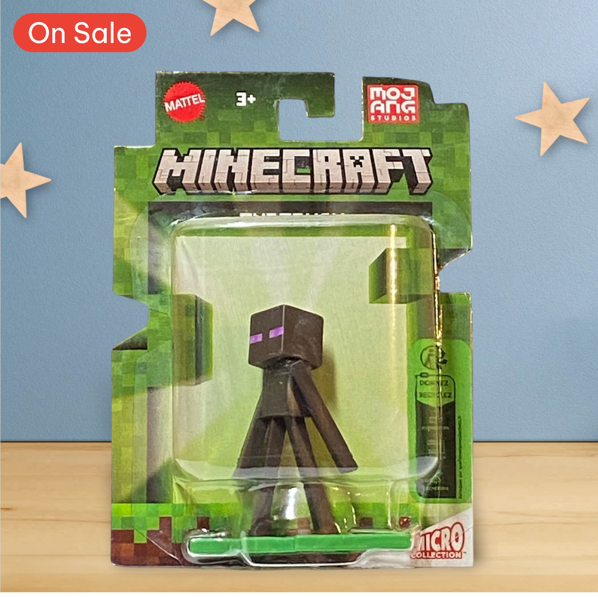 Enderman Micro Figure / Cake Topper - Minecraft