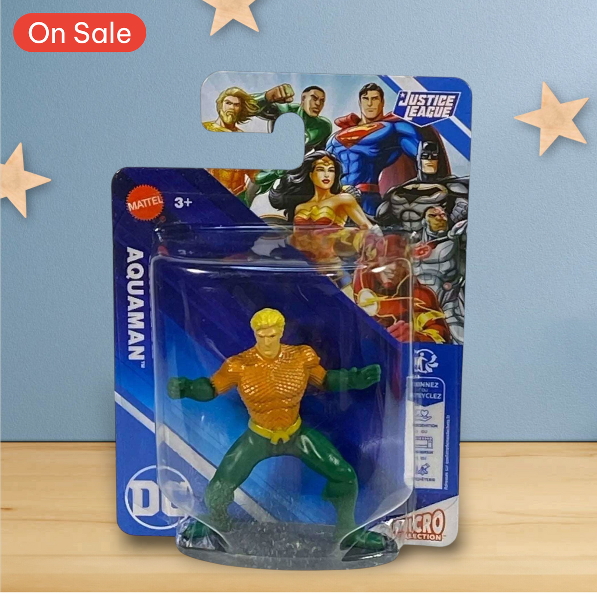 Aquaman Micro Figure / Cake Topper - Justice League