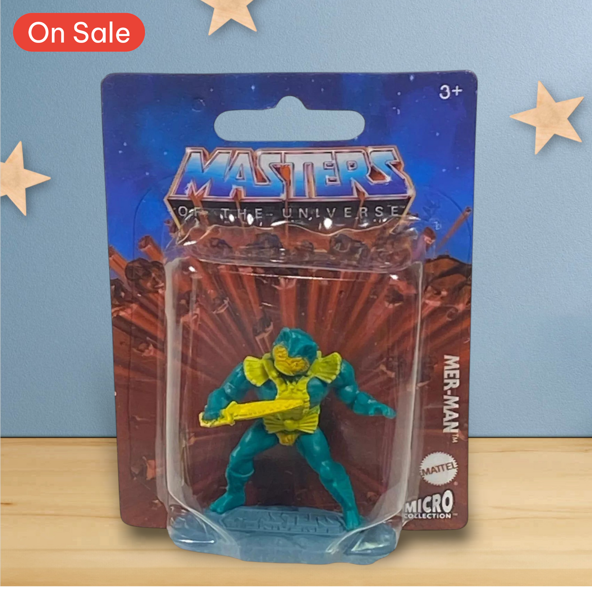 Mer-Man Micro Figure / Cake Topper - Masters of the Universe