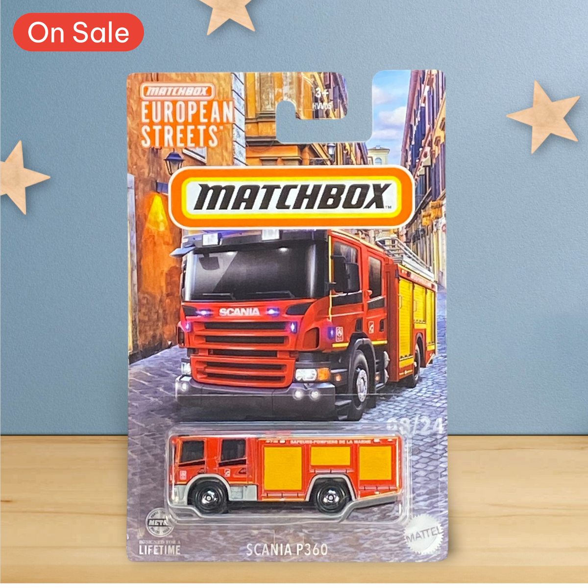 Matchbox Scania P360 - European Streets Series 08/24
