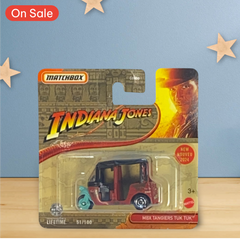 Matchbox MBX Tangiers Tuk Tuk - Indiana Jones Series Short Card