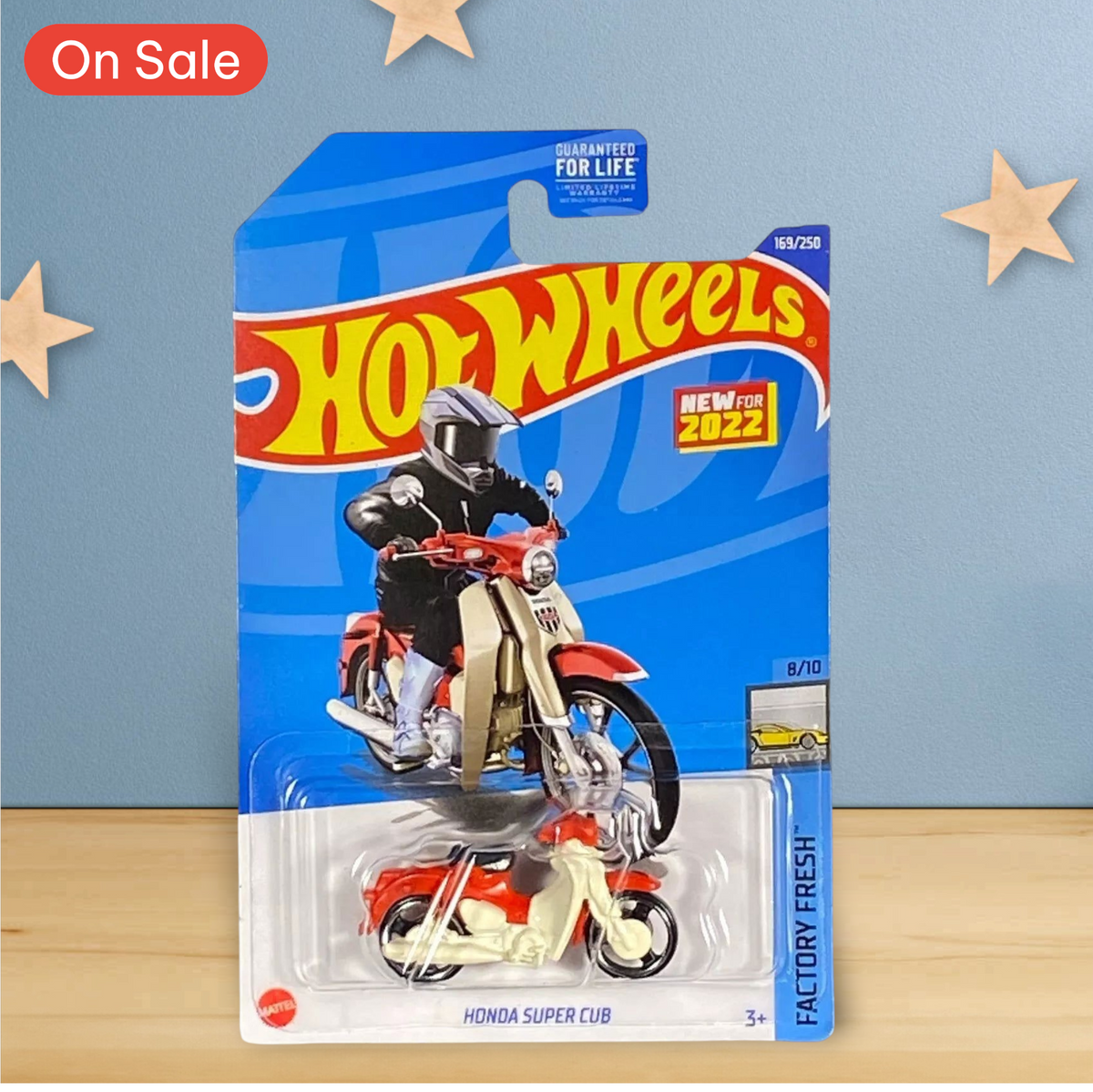 Hot Wheels Honda Super Cub - Factory Fresh Series 8/10