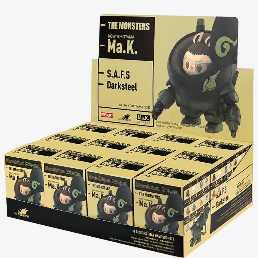 [RESTOCK: AUGUST] POPMART Kow Yokoyama Ma. k. Series Blind Box Sealed Case of 12 Sealed Blind Boxes