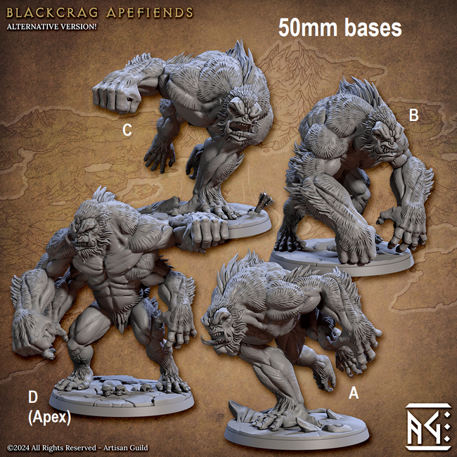 Wild Blackcrag Apefiends - Hover Image
