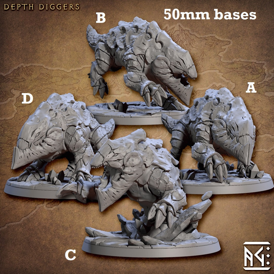 Wild Depth Diggers (Underground Beasts) - Collectors World Toys