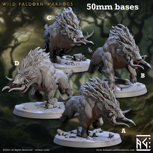 Wild Faldorn Warhogs (Boars / Warthogs)