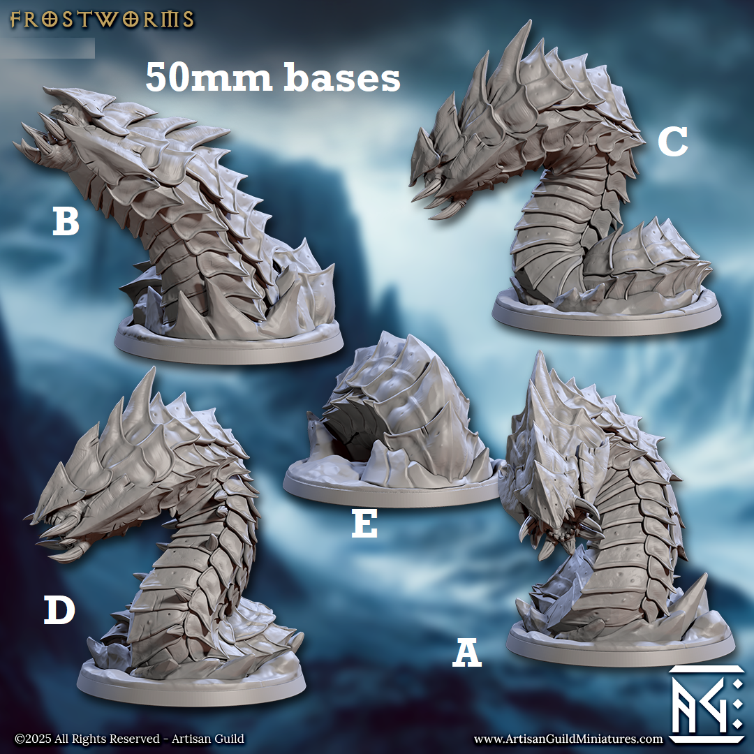 Wild Frostworms (Subterranean Beasts) Main image