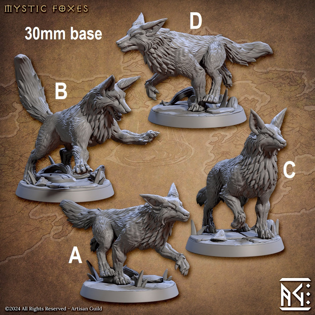 Wild Mystic Foxes Main image