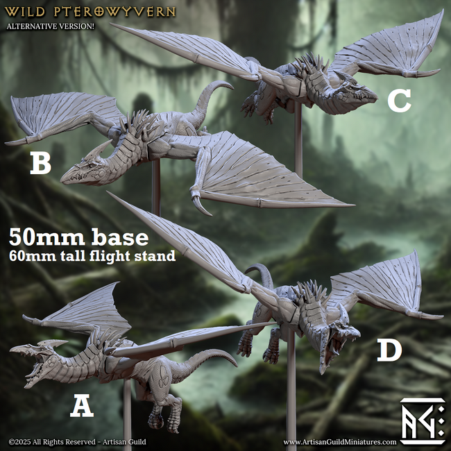 Wild Pterowyvern (Pterodactyls) - Hover Image