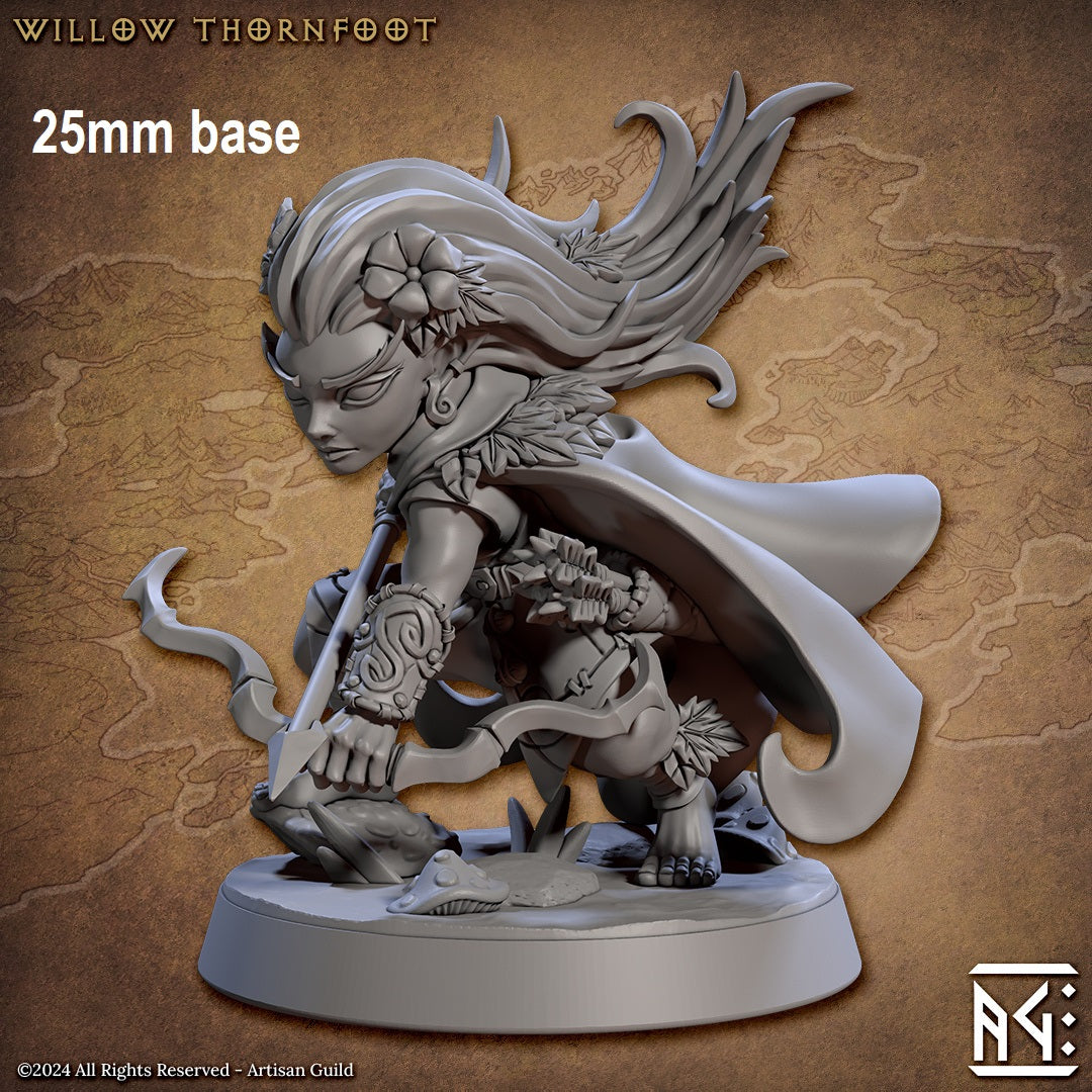 Willow Thornfoot (Female Gnome Ranger) -