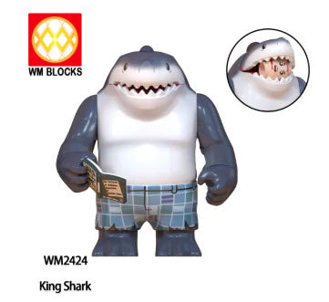King Shark from Suicide Squad Custom Minifig Main image