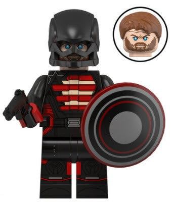 Patriotic Super Soldier Minifigure Thunderbolt Edition Main image
