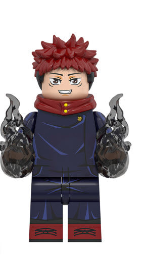 Itadori Yuji Custom Minifig - Collectors World Toys