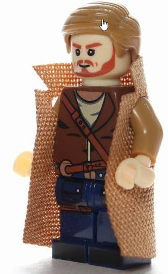 Rip Hunter Custom Minifig Main image